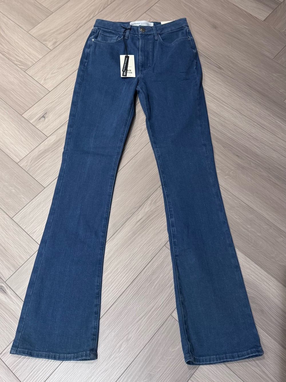 River Island Women's Dark Blue Bootcut Jeans